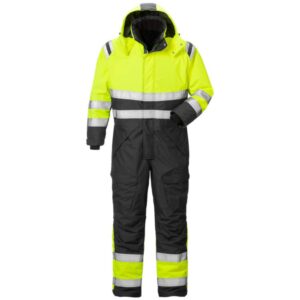Factory custom Workwear Waterproof windproof For Winter Hi Vis Cold Storage Industrial Outdoor Work Insulation Freezer Overalls