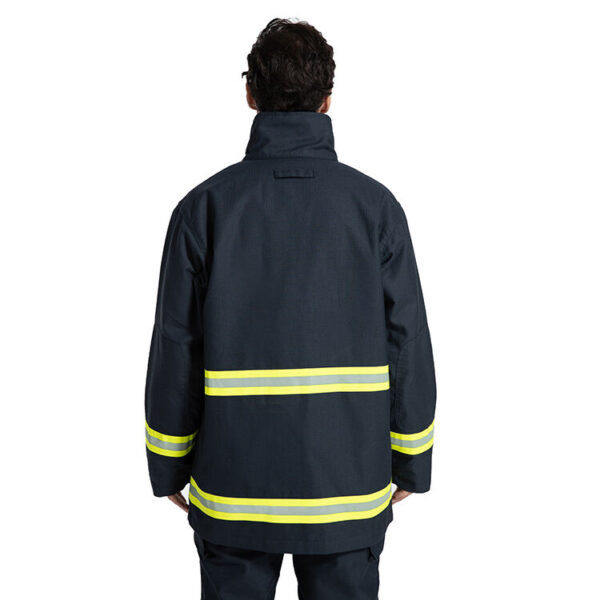 Hot Sale Low Price High Quality Firefighter Uniforms Mechanic Full Aramid Fire Fighting Suit - Image 4