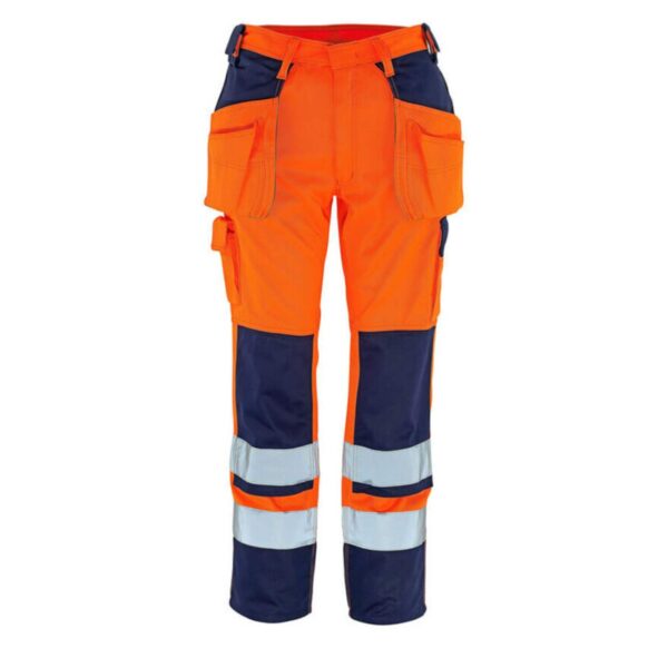 Reflective Cargo Pants For Men Construction Safety Workwear Trousers High Visibility Work Trousers