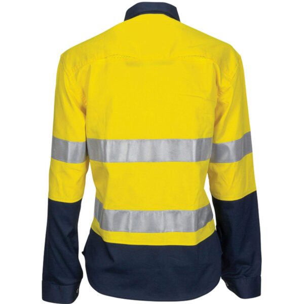 Hot Sale Industrial Fast Dry Reflective Traffic Mining Coal Clothes Hi Vis Long Sleeve Shirt With Pockets On The Right Side - Image 3