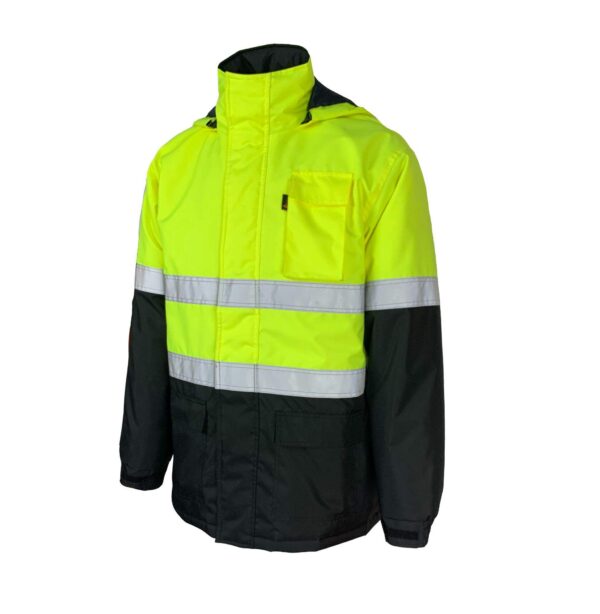 Industrial  Price Hi Vis Reflective Workwear Traffic Railway Road windproof Jacket - Image 2