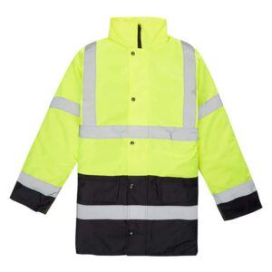Hot Sale Reflective Safety Hi Vis Custom Color Work Jacket ANSI Class 3 Waterproof Windproof Anti-static Workwear