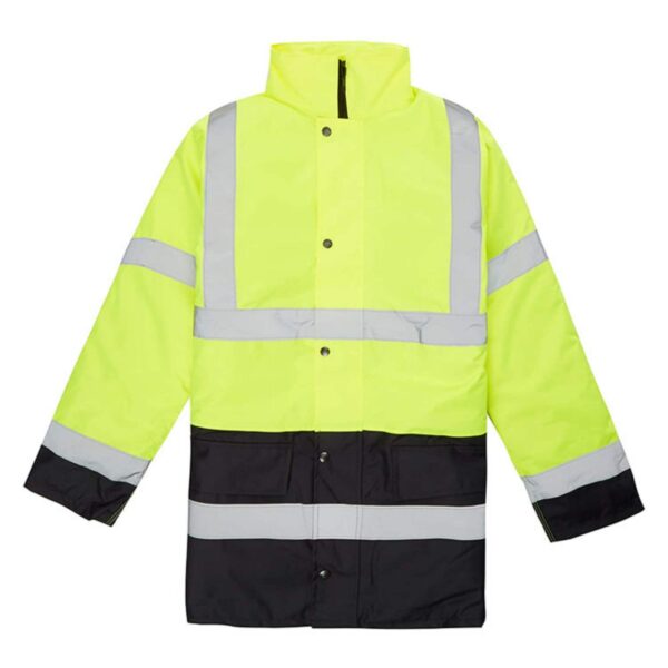 Hot Sale Reflective Safety Hi Vis Custom Color Work Jacket ANSI Class 3 Waterproof Windproof Anti-static Workwear