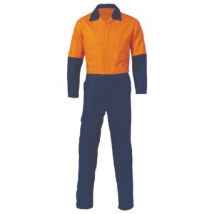 Factory Direct High Quality 100%Cotton Reflective Mining Workwear High Visibility Overalls