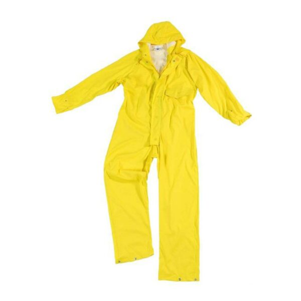 Chemical Protection PU Work Clothing 8% Anti Acid Alkaline Mining Work Coverall - Image 6
