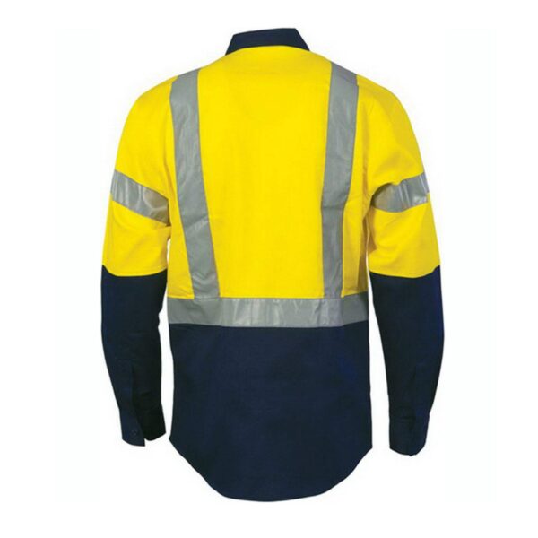 AS/NZS 4602 1906 Factory Customize Supply Hi Vis Construction Mining Industry Clothes With X Reflective Work Shirts - Image 6
