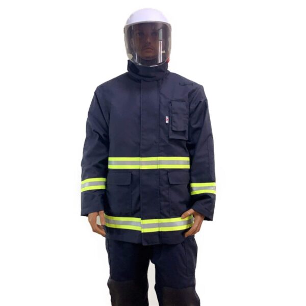 EN 469 Extreme Protect Aramid Shell 4 Layers Nomex Fire Fighter Fireman Fire Fighting Firefighter Suits - Image 3