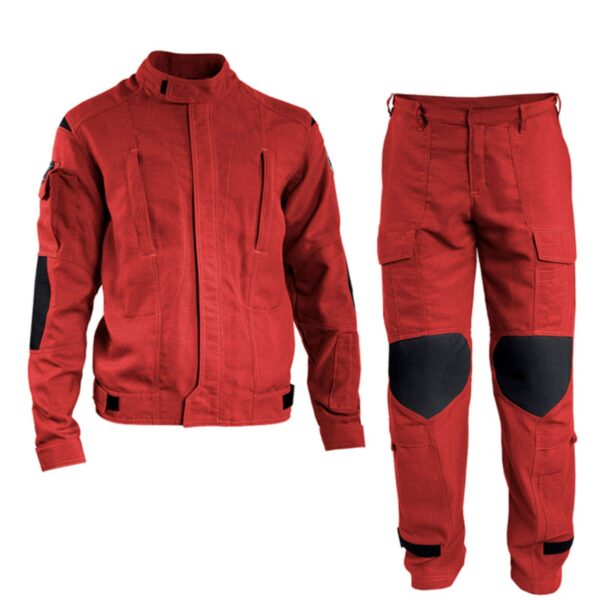 Aramid Flame Resistant Work Jacket And Pants For Aviation Tactical Security Helicopter Pilot Flying Suit