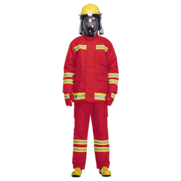 EN 469 Extreme Protect Aramid Shell 4 Layers Nomex Fire Fighter Fireman Fire Fighting Firefighter Suits - Image 4