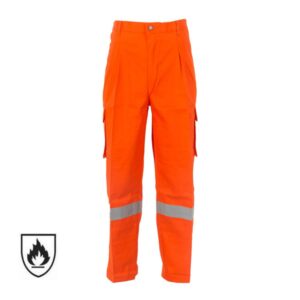 NFPA 2112 High Quality Custom FR Trouser Hi Vis Reflective Cotton Flame Resistant Work Pants