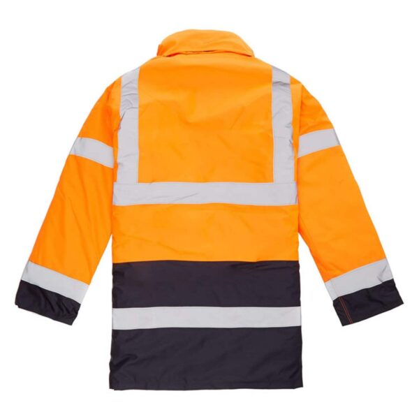 Hot Sale Reflective Safety Hi Vis Custom Color Work Jacket ANSI Class 3 Waterproof Windproof Anti-static Workwear - Image 4