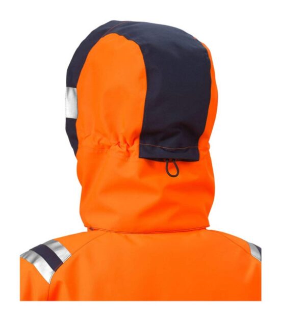 Hot Sale Hi Vis Waterproof Windproof Construction Safety Workwear Reflective Warm Thermal Jacket - Image 2