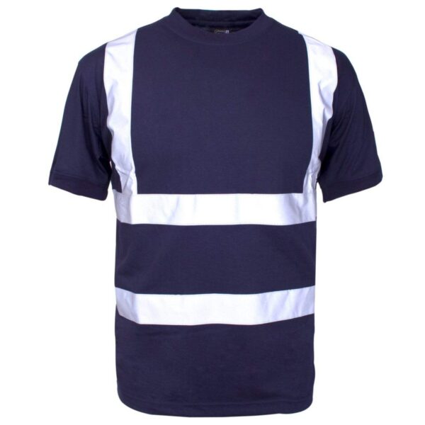 Premium Custom Tear-resistant Cotton/Polyester Workwear Oil＆Gas Industry Hi vis Safety Work T-Shirt - Image 6