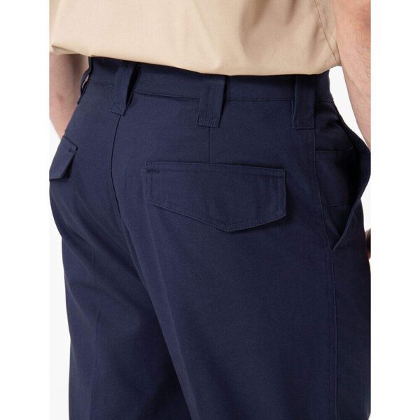 Customize Work wear Multi Pockets Trousers Canvas Carpenter Blue Safety Work Cargo Pants For Men - Image 4