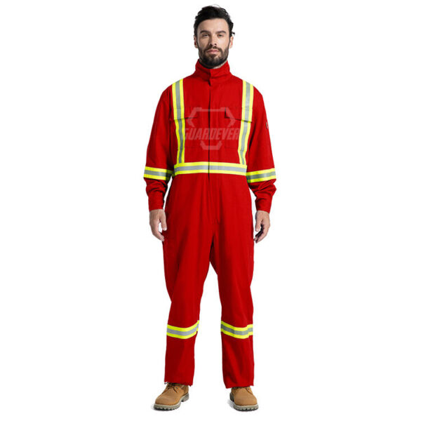 High Visibility FR Workwear For Canada Safety Flame Resistant Coveralls - Image 5