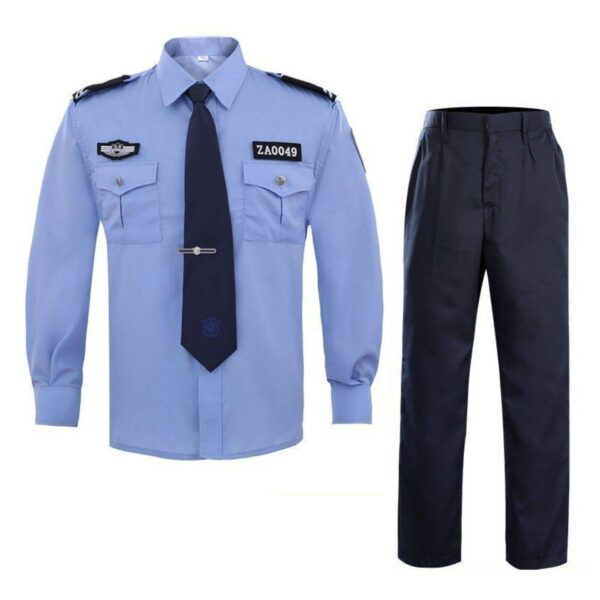 High Quality Security Guard Work Two Piece Suit Custom Security Uniforms
