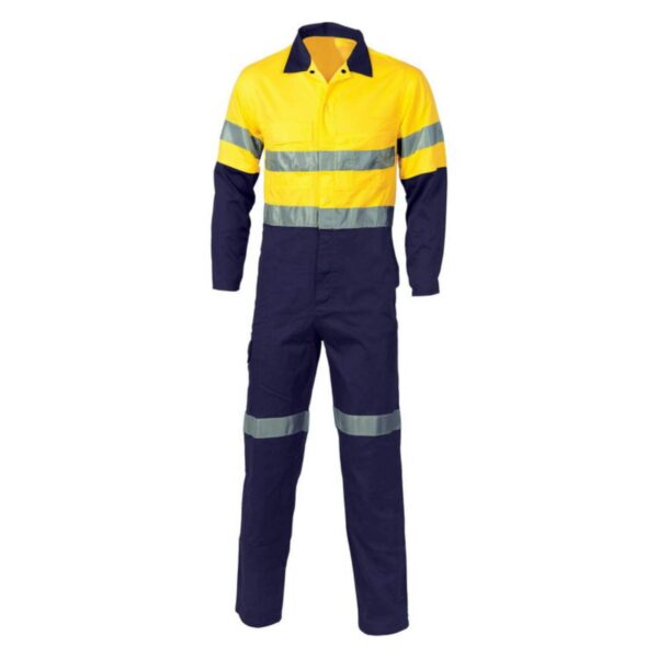 Mining Work Jumpsuit Safety Reflective Breathable Cotton High Visibility Coveralls - Image 4