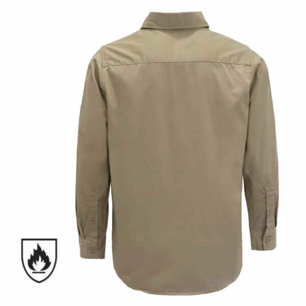 Factory Supply Hot Sale FR Workwear Clothes Electrician Cotton Welder Arc Flash II Flame Resistant Work Shirts - Image 4