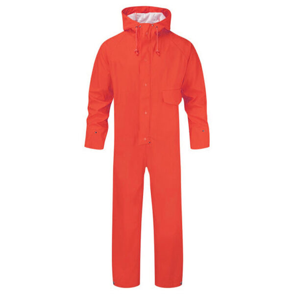 Chemical Protection PU Work Clothing 8% Anti Acid Alkaline Mining Work Coverall - Image 3