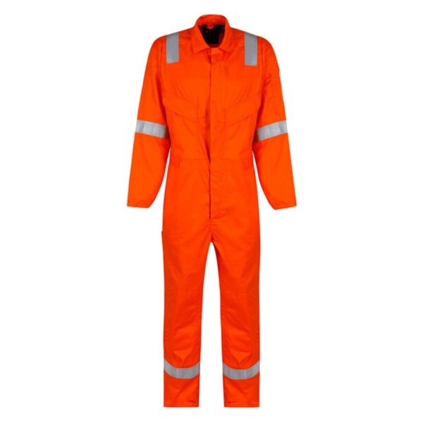 NFPA 2112 EN11612 Oil And Gas Nomex Flame Resistant Work Clothes Reflective Custom fr coveralls - Image 4
