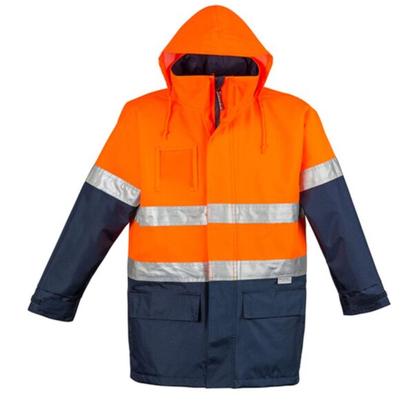 Factory Supply Manufacturer Customize Safety Workwear Officer Traffic Railway Uniform Waterproof High Visibility Work Jacket