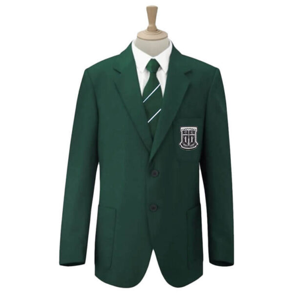 Young Girl And Boy School Uniform Pleated Skirt And Lace Shirt Three Piece Suit School Uniform - Image 4