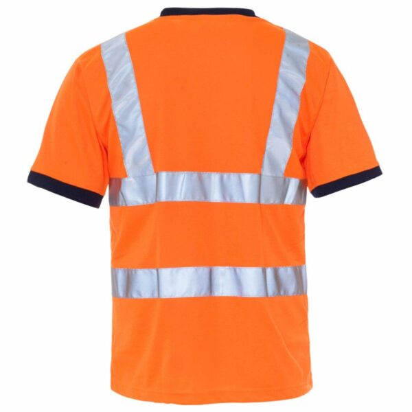Premium Custom Tear-resistant Cotton/Polyester Workwear Oil＆Gas Industry Hi vis Safety Work T-Shirt - Image 5