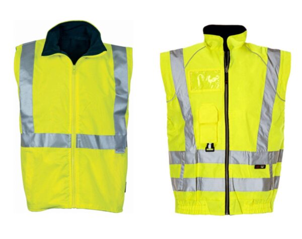 Safety Reflective Hi Vis Workwear Thermal Detachable 5 in 1 Class 3 High Vis Jacket - Image 7