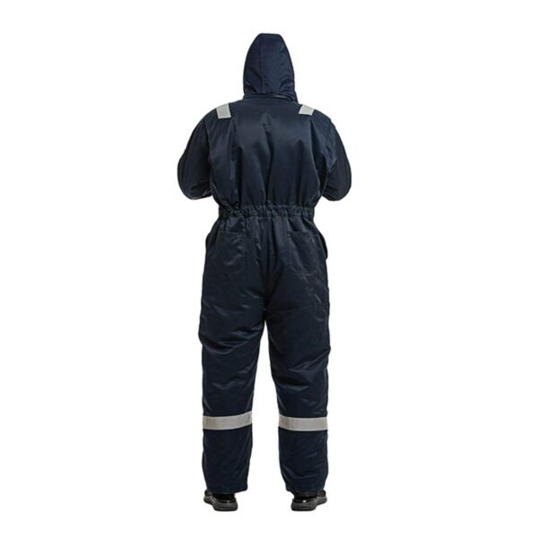 Safety Custom Logo Industrial Cotton  Freezer Overall Cold Storage Coldproof Windproof Multi Functional Coverall - Image 6