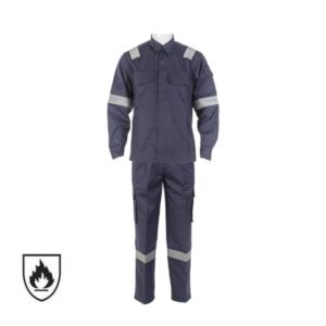 FRC Workwear ARC Flash Reflective Hi Vis Work Two Piece Suit Safety Construction Antistatic Flame Resistant Suit