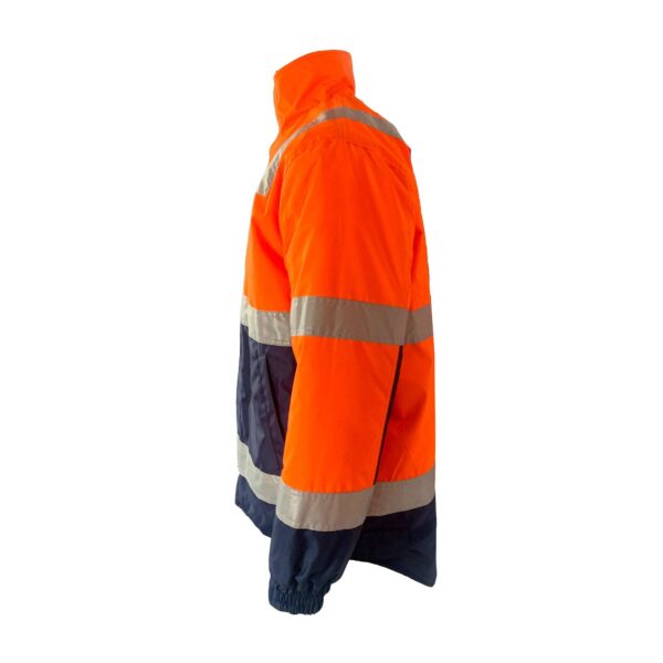Price Industrial Custom Thickened Insulation Workwear Windproof Waterproof Durable Hi Vis Winter Coat Wear - Image 4