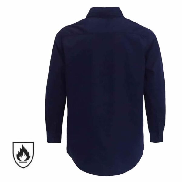 Factory Supply Hot Sale FR Workwear Clothes Electrician Cotton Welder Arc Flash II Flame Resistant Work Shirts - Image 2