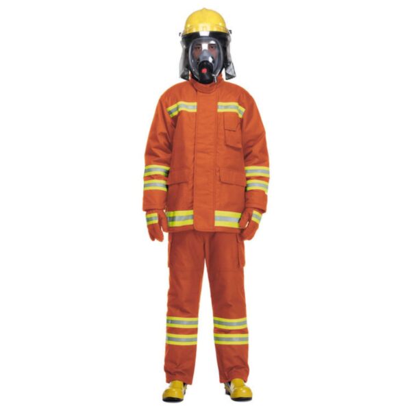 EN 469 Extreme Protect Aramid Shell 4 Layers Nomex Fire Fighter Fireman Fire Fighting Firefighter Suits - Image 5