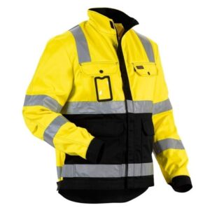 High Quantity Warm Work Wear Detachable Jacket Reflective Oil-Proof Waterproof Traffic Railway Hi Vis Winter Coat