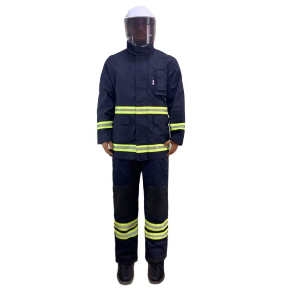 EN 469 Extreme Protect Aramid Shell 4 Layers Nomex Fire Fighter Fireman Fire Fighting Firefighter Suits - Image 2