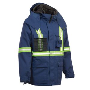 Extreme Protect Cotton Polyester Premium Workwear Fire proof FR Welding Electrician Jacket