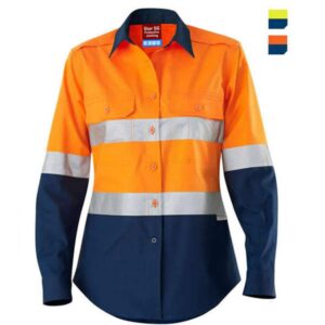 Industrial Safety Work Clothes UPF Protect Traffic Railway Breathable Mesh Custom High Visibility Shirts