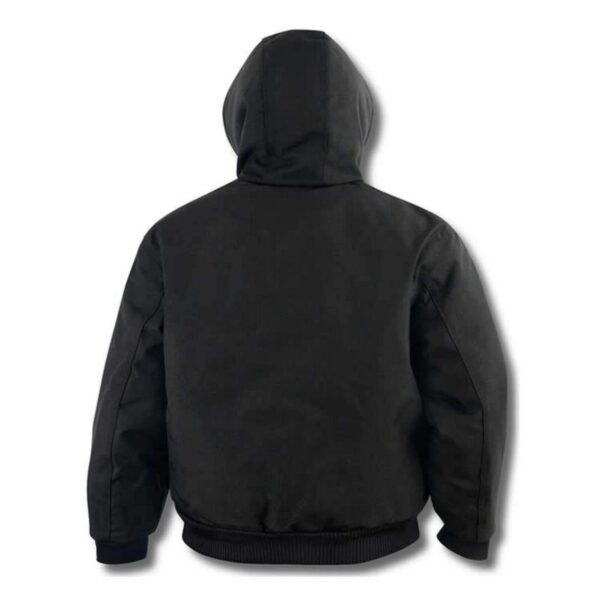 Factory Supply Custom Winter Workwear Cotton/Canvas Hooded Men Work Active Jacket - Image 5