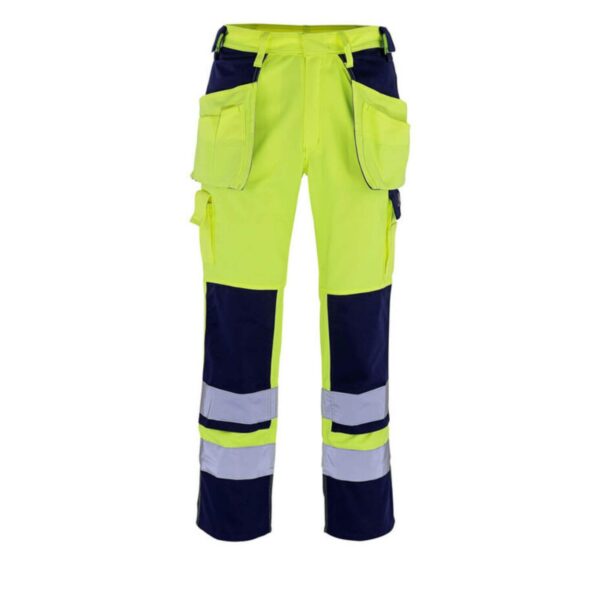 Reflective Cargo Pants For Men Construction Safety Workwear Trousers High Visibility Work Trousers - Image 2