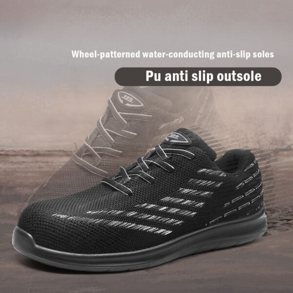 Anti Slip Anti Smash Anti Puncture Outdoor Labor Construction Safety Shoes Protection Work Insulated 6KV Shoes - Image 5