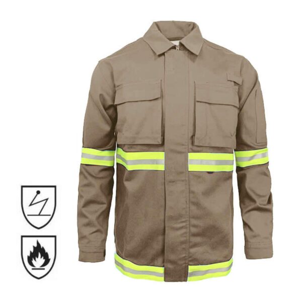 Hot Sale FRC Tear-resistant Cotton Fireproof Welder Multifunctional Fire Resistant Clothing Jackets - Image 4