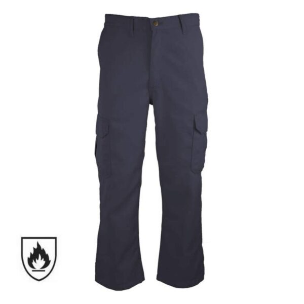 EN11612  Spandex Cotton FR Work Pants Industrial Welding Cargo Work Fire Resistant Trousers - Image 5