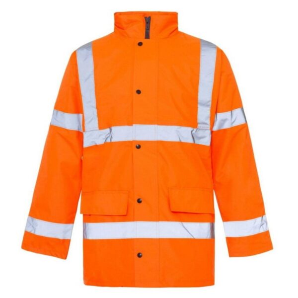 Hot Sale Reflective Safety Hi Vis Custom Color Work Jacket ANSI Class 3 Waterproof Windproof Anti-static Workwear - Image 6
