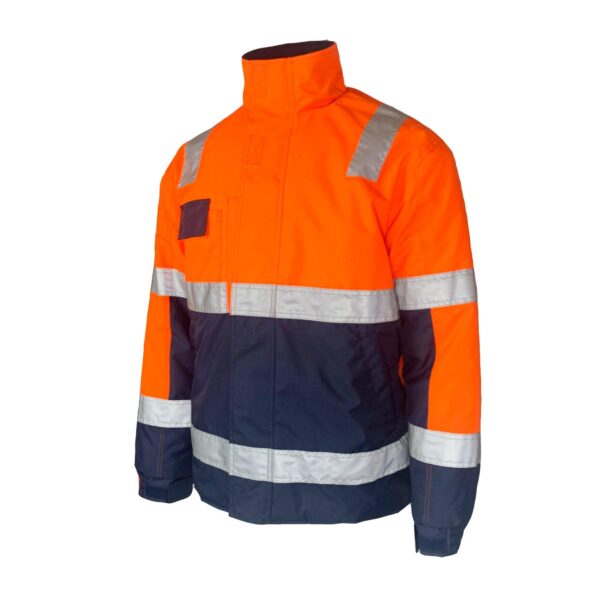 Price Industrial Custom Thickened Insulation Workwear Windproof Waterproof Durable Hi Vis Winter Coat Wear - Image 5
