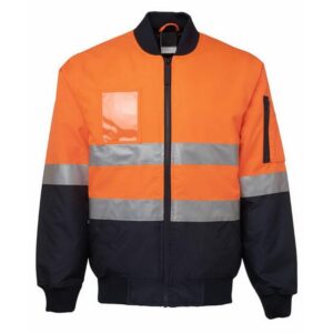 Hot Sale 3M Custom Logo Reflective Workwear Hi Vis Waterproof Windproof Anti-static Jacket