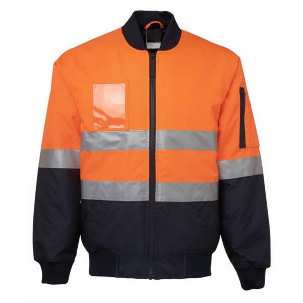 Hot Sale 3M Custom Logo Reflective Workwear Hi Vis Waterproof Windproof Anti-static Jacket