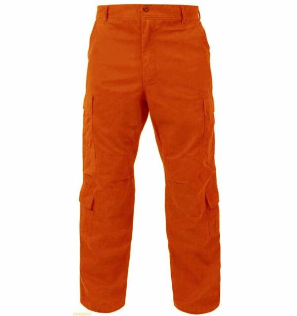 Customize Fire Resistant Work wear Multi Pockets Trousers Canvas Carpenter Blue Safety FR Work Cargo Pants For Men - Image 7