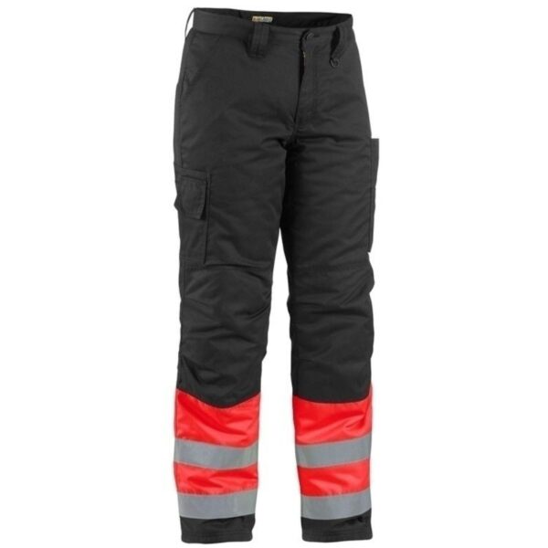 Factory Customize Polyester&Cotton Combine Safety Pants For Worker Reflective Traffic Outdoor Hi Vis Work Trousers - Image 5