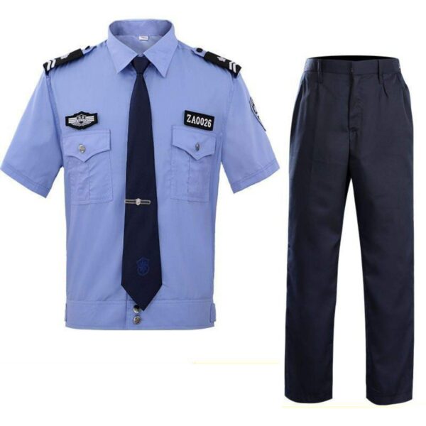 High Quality Security Guard Work Two Piece Suit Custom Security Uniforms - Image 3