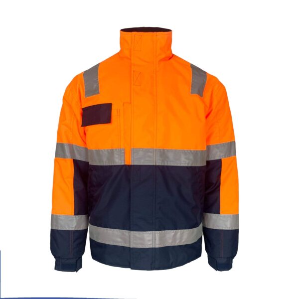 Price Industrial Custom Thickened Insulation Workwear Windproof Waterproof Durable Hi Vis Winter Coat Wear - Image 3